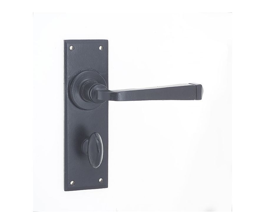 Frelan Valley Forge Bathroom Set Black Finish