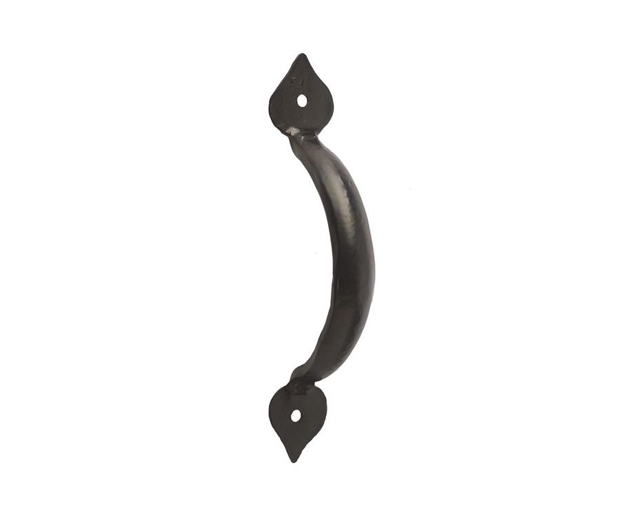 Frelan 130x34mm Tear cabinet handle Black finish