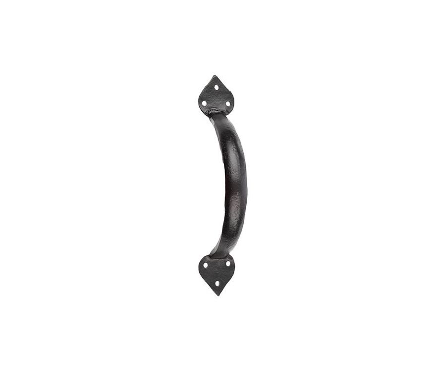 Frelan 185x50mm Tear cabinet handle Black finish