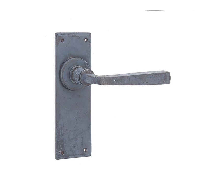 Frelan Valley Forge lever latch set Black Finish