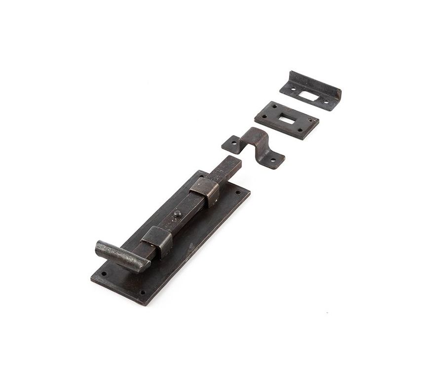 152mm Frelan Straight bolt Black finish
