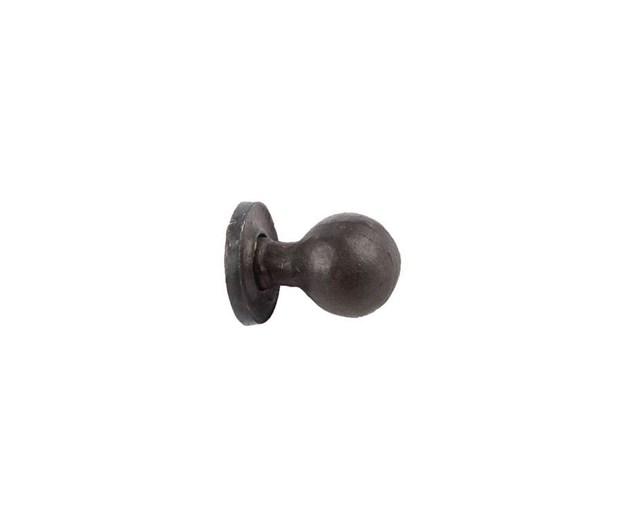 Frelan 27x39mm Round cabinet knob beeswax finish