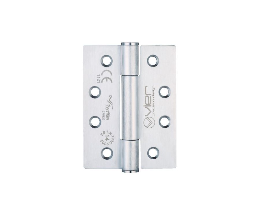Pair Satin Stainless Steel 102mm (4