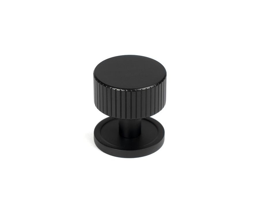 Anvil Matt Black Judd 32mm Cabinet Knob (Plain) | 50427