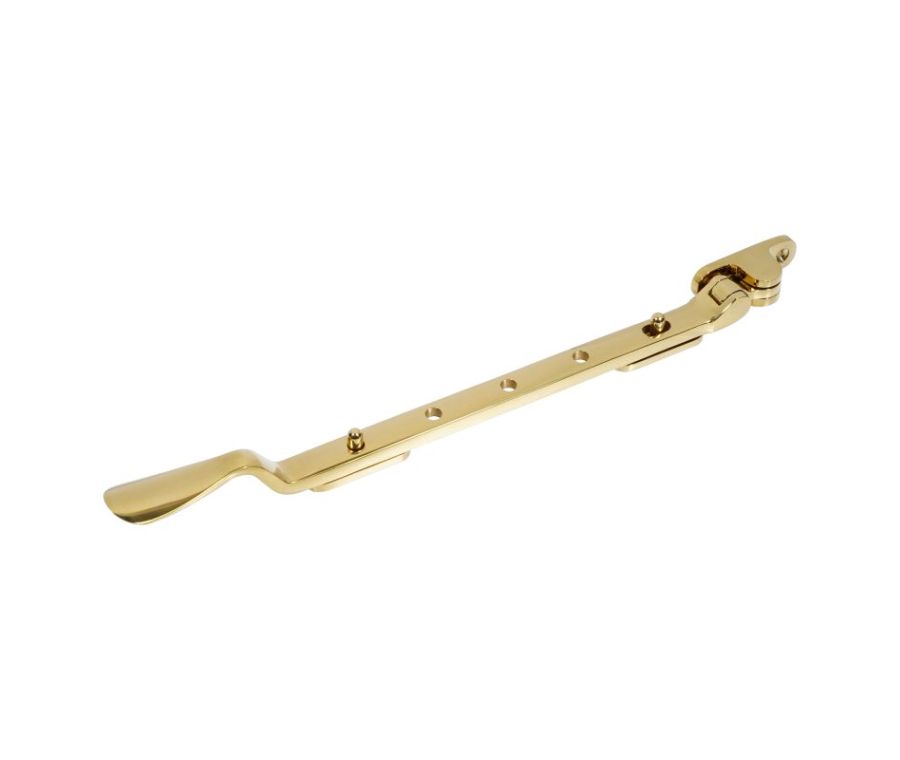BLU Polished Brass Regent Casement Window Stay | 280mm (11