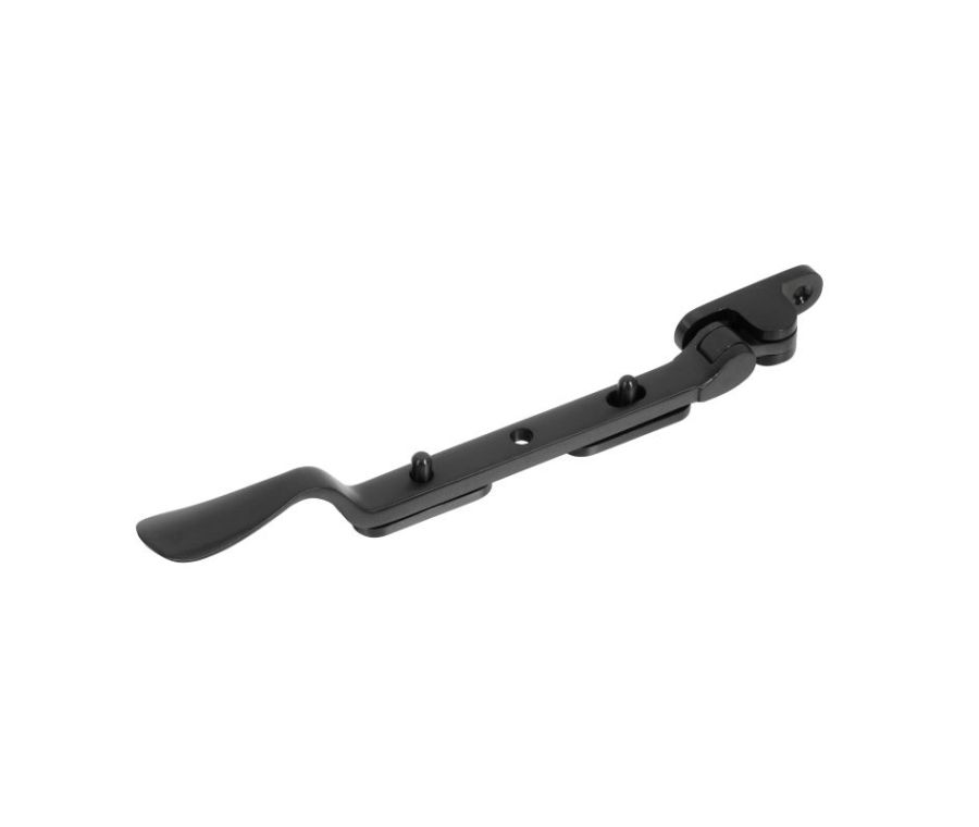 BLU Satin Black Regent Casement Window Stay | 203mm (8
