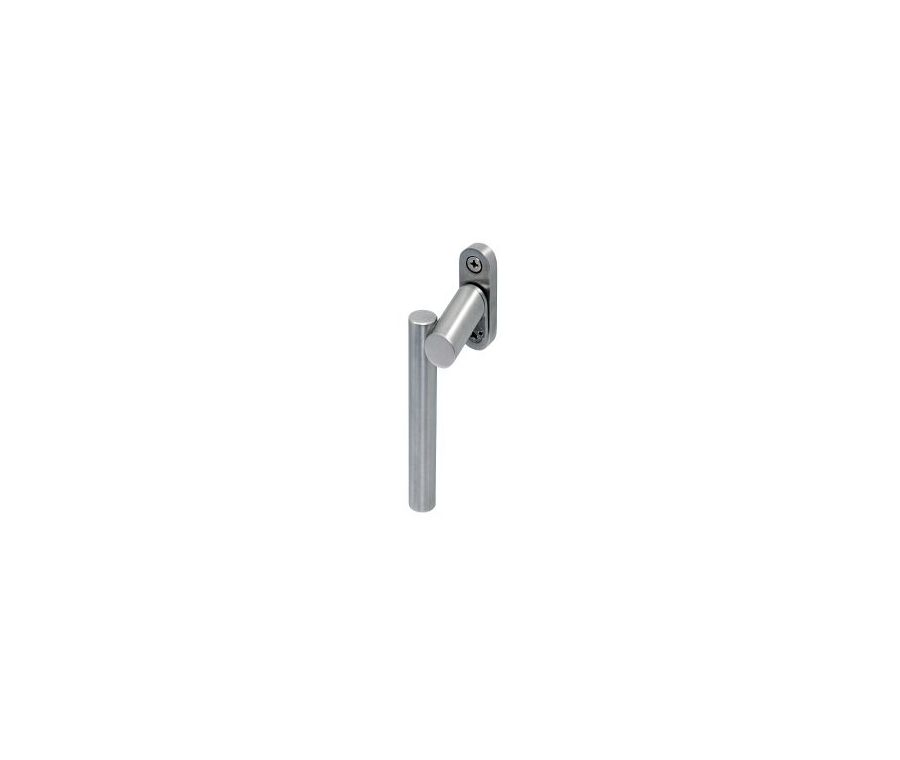 Satin Stainless Steel Marine 316 Left Hand Angled Espagnolette Handle 10mm spindle | SST87
