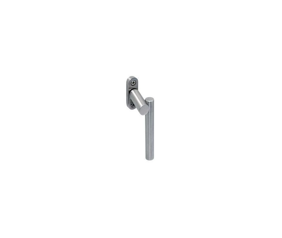 Satin Stainless Steel Marine 316 Right Hand Angled Espagnolette Handle 10mm spindle | SST87