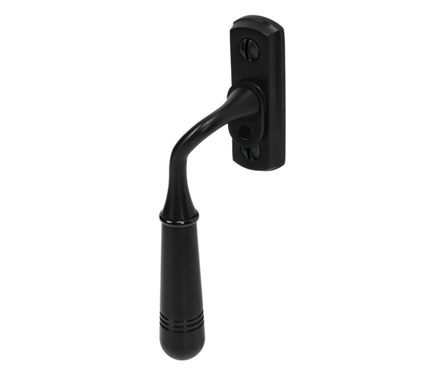 BLU Satin Black Opera Window Espagnolette Handle   |  TBH020-LH-PBK