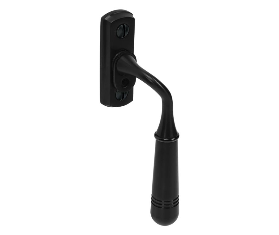 BLU Satin Black Opera Window Espagnolette Handle   |  TBH020-RH-PBK