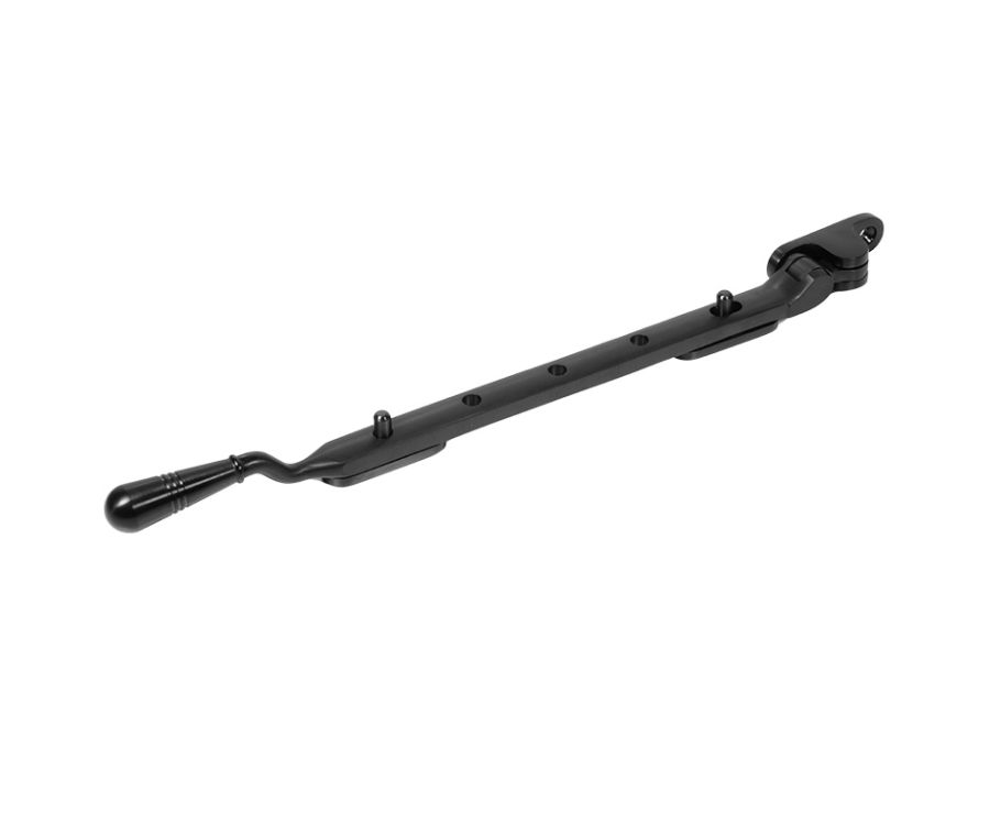 BLU Satin Black Opera Casement Window Stay | 280mm (11