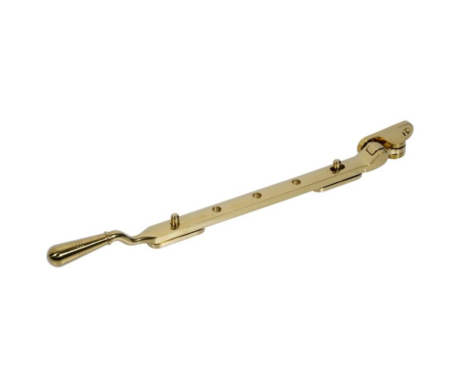 BLU Polished Brass Opera Casement Window Stay | 280mm (11