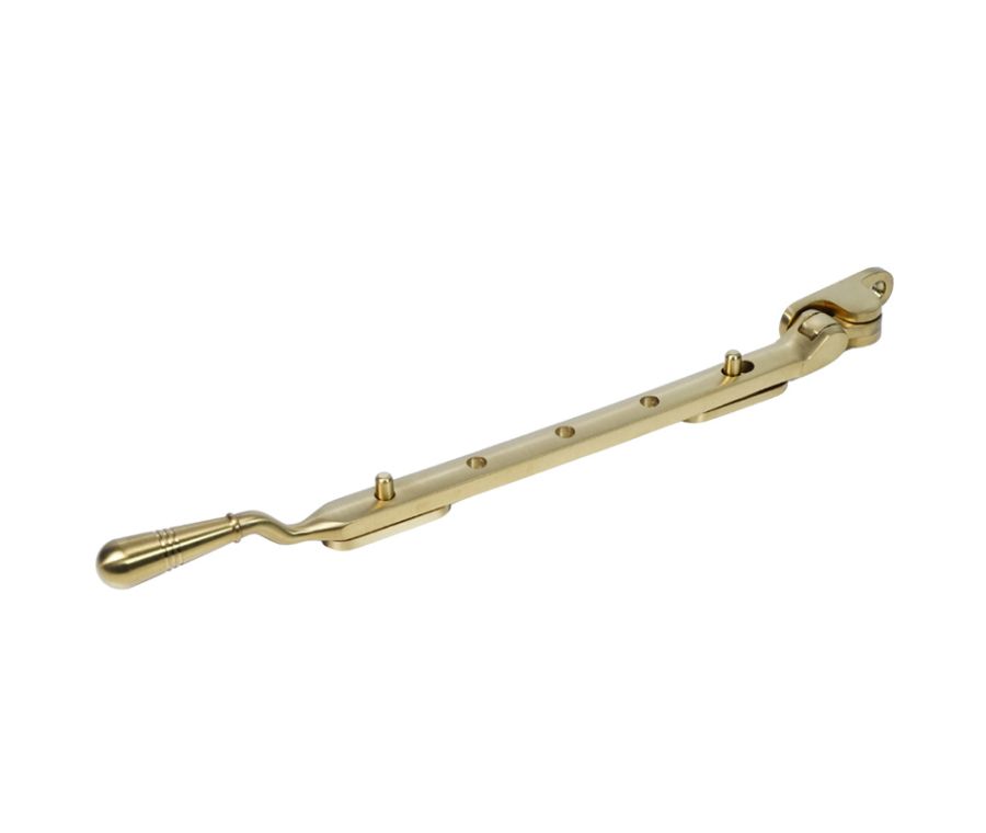 BLU Satin Brass Opera Casement Window Stay | 280mm (11