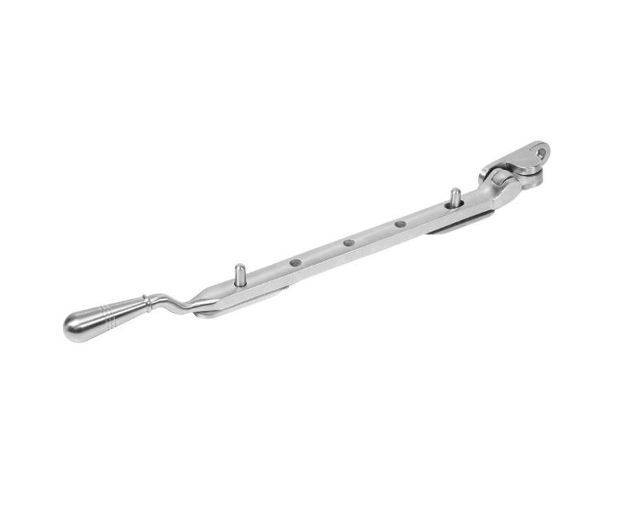 BLU Satin Stainless Steel Opera Casement Window Stay | 280mm (11