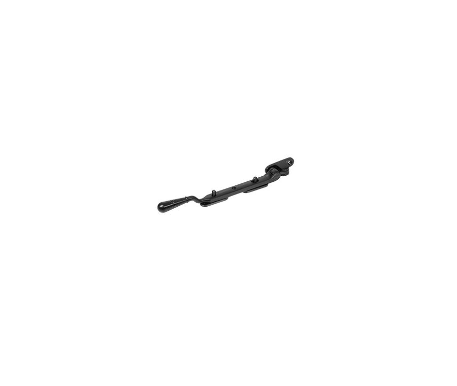 BLU Satin Black Opera Casement Window Stay | 203mm (8