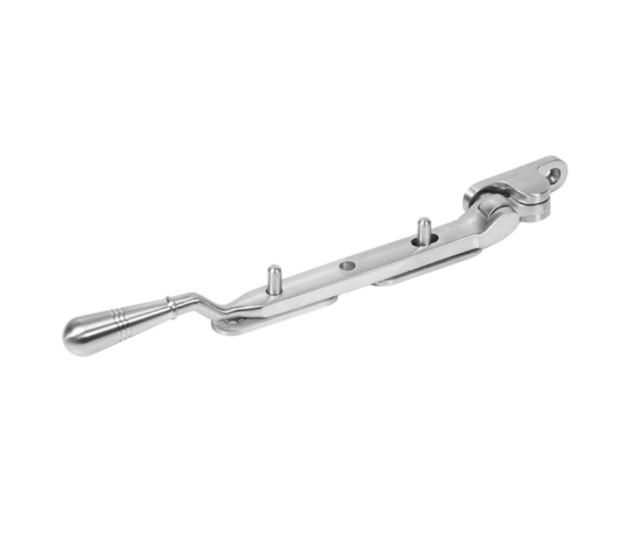 BLU Satin Stainless Steel Opera Casement Window Stay | 203mm (8