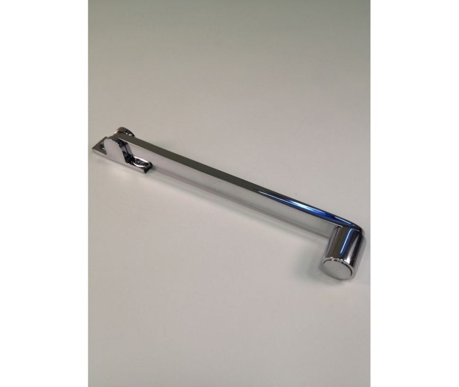 157mm Polished Chrome Roller Arm Stay