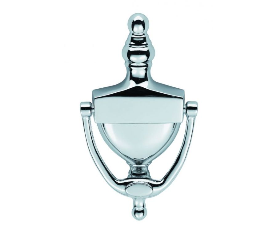 152mm Polished Chrome Urn Door Knocker