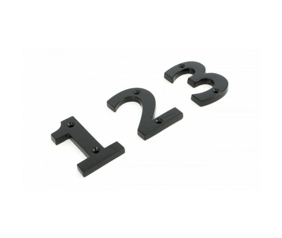 From the Anvil Black 78mm Letters A-Z & Numerals 0-9