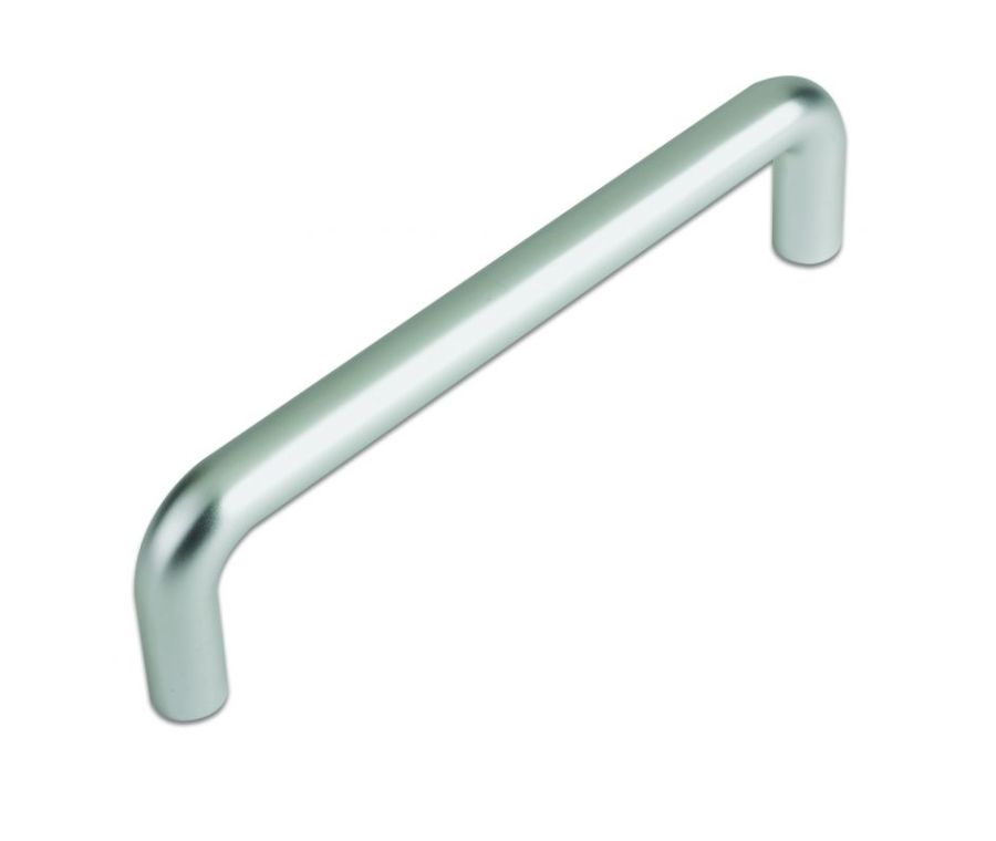 19x300mm Satin Aluminium Bolt Through D Pull Handle | ZCAD300BSA