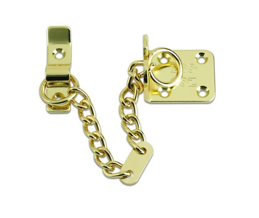 Polished Brassed Door Chain | ZAB15PB