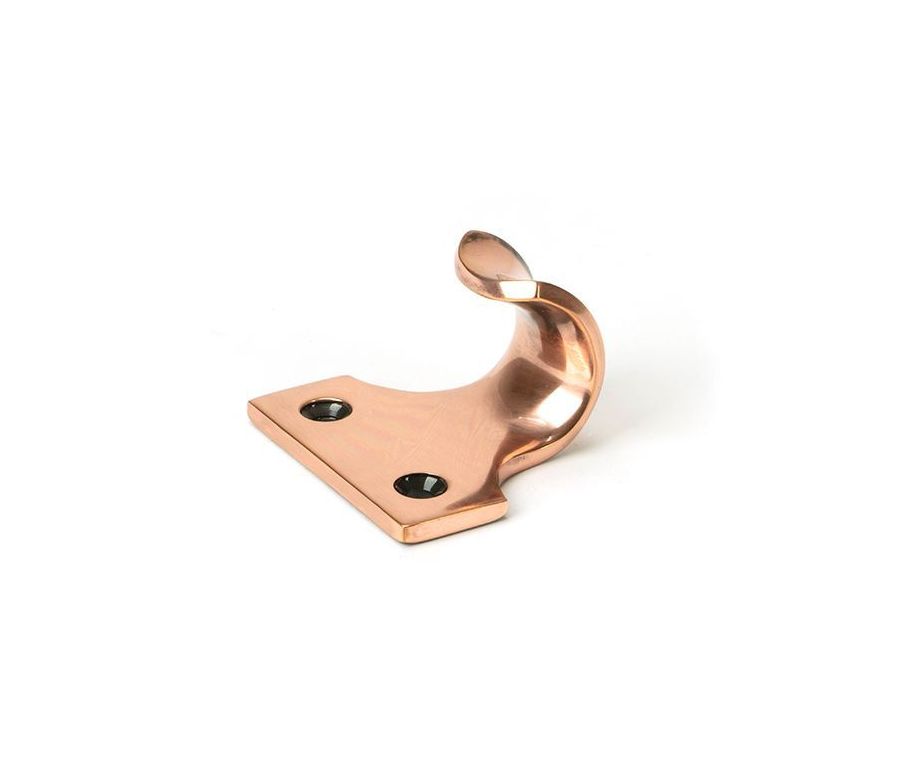 From the Anvil Polished Bronze Hooked Sash Lift | 46730