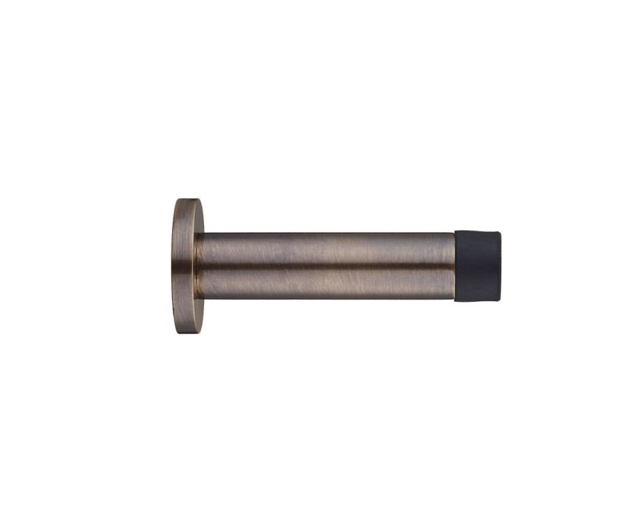 Florentine Bronze 80mm Cylinder Door Stop c/w rose | ZAB09FB