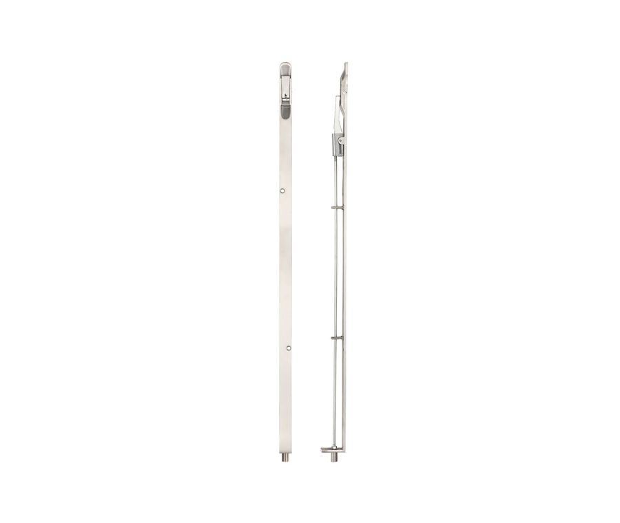 20 x 609mm Satin Stainless Steel Lever Action Flush Bolts - Radius | ZAS13RSS