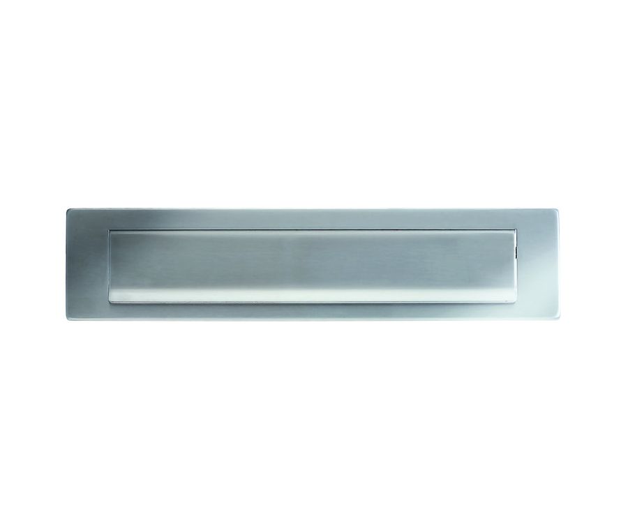 340 x 76mm Satin Stainless Steel Letter Plate | ZAS37SS