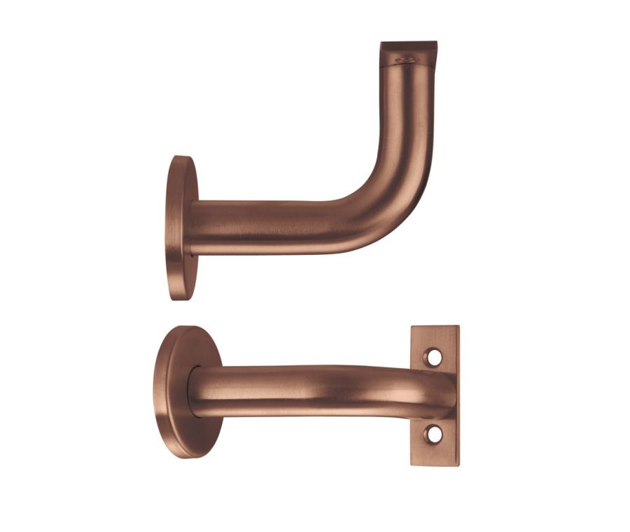 82mm PVD Satin Bronze Heavy Duty Handrail Bracket | ZAS45-PVDBZ
