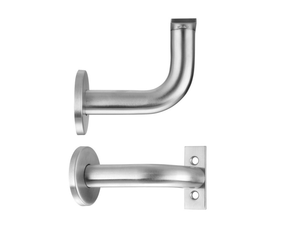 82mm Satin Stainless Steel Heavy Duty Handrail Bracket | ZAS45SS