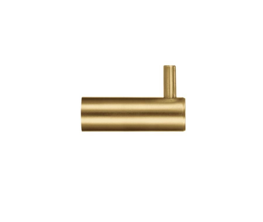 Favo Satin Brass Single Robe Hook | ZAS76FSB