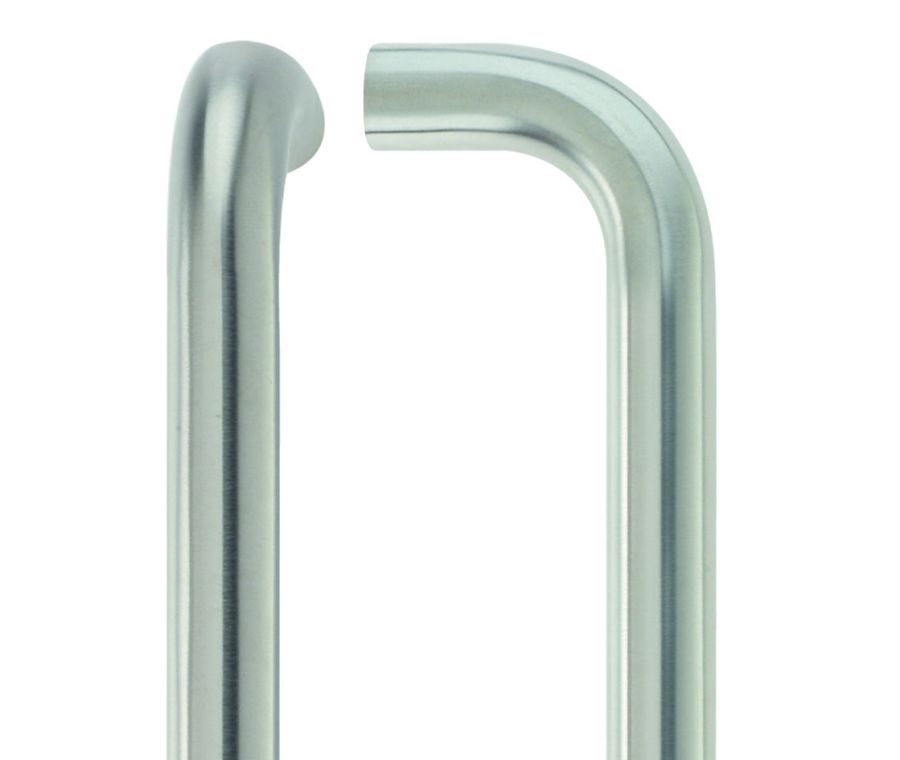 425mm Satin Stainless Steel 22mm dia. Bolt Through D Pull Handle | ZCSD425CS