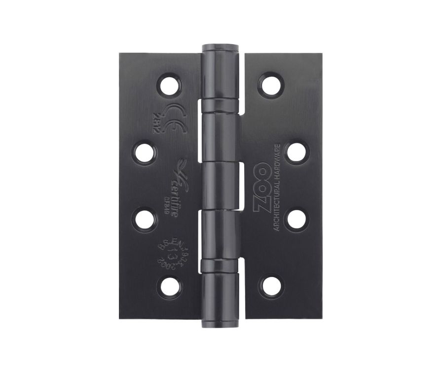 Pair Matt Black 102mm 4