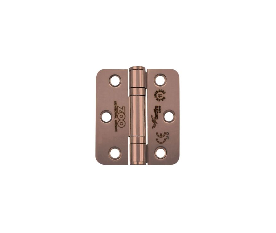 Pair PVD Satin Bronze 76mm (3