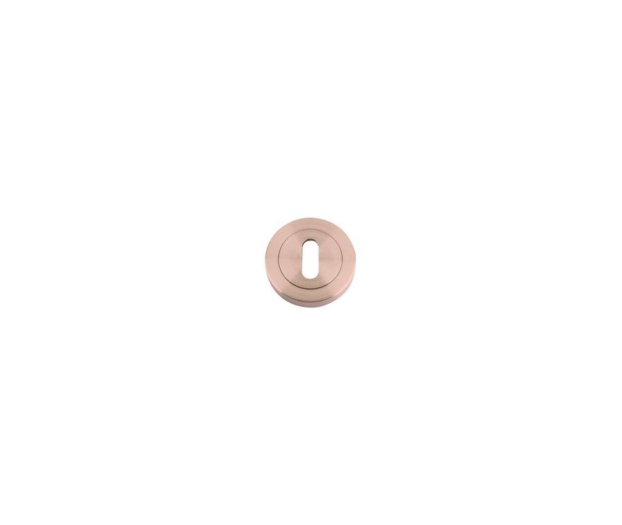Tuscan Rose Gold 50mm dia. Standard Key Escutcheon | ZPZ002TRG