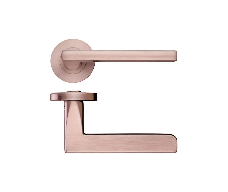 Set Tuscan Rose Gold Venice Designer Lever | ZPZ070TRG
