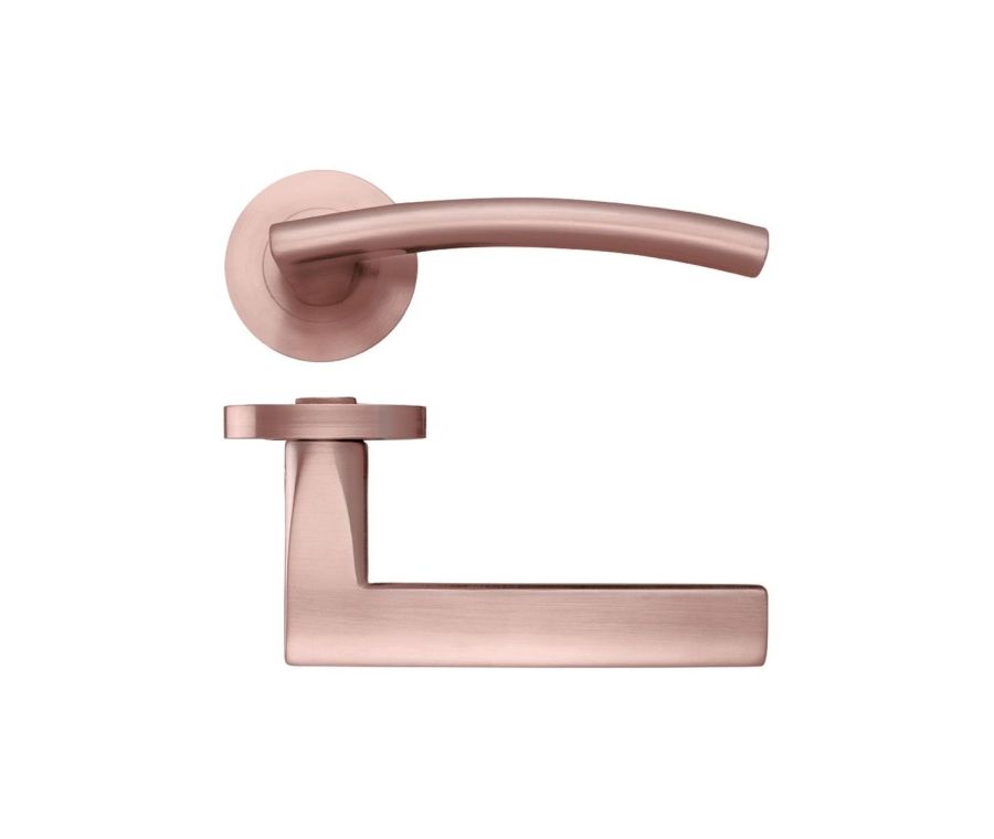 Set Tuscan Rose Gold Amalfi Designer Lever | ZPZ080TRG