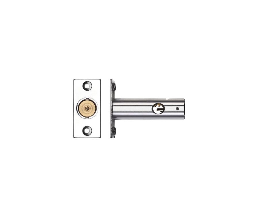 Polished Chrome 61mm Rack Mortice Security Bolt | ZRB02CP
