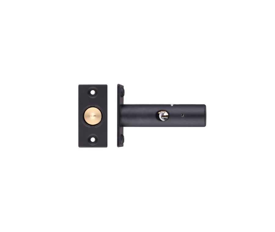 Powder Coated Black 61mm Rack Mortice Security Bolt | ZRB02PCB
