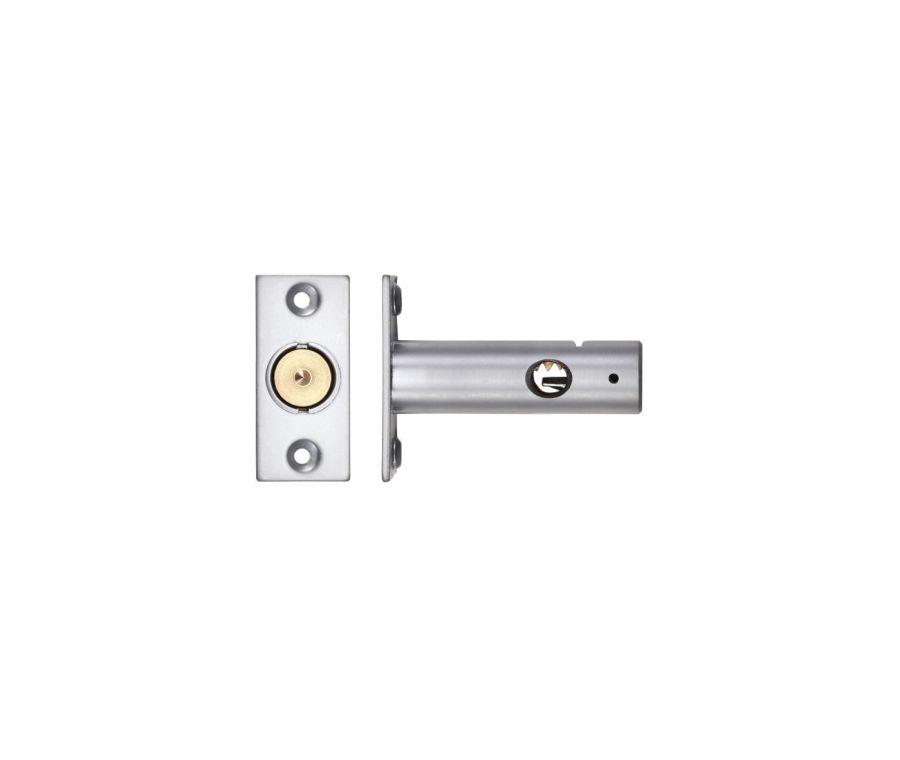 Satin Chrome 61mm Rack Mortice Security Bolt | ZRB02SC