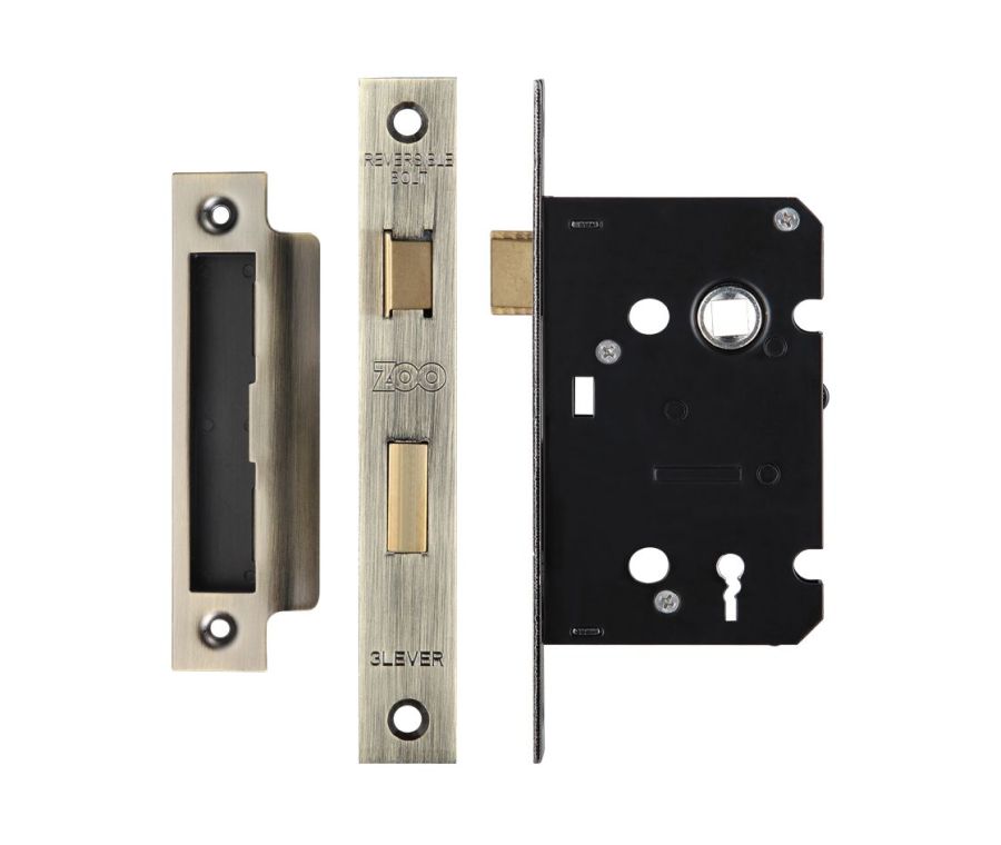64mm Contract Florentine Bronze Sashlock | ZSC364FB