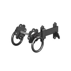 Box 5 Premium 150mm Black Ring Gate Latch