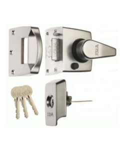 Satin Chrome 60mm BS8621 Auto Deadlock Escape Nightlatch | 1730-35 SC