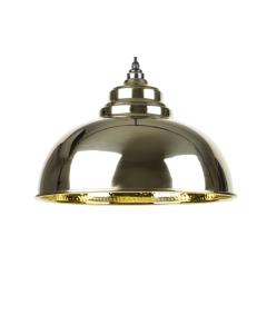From the Anvil Hammered Brass Harborne Pendant | 49521