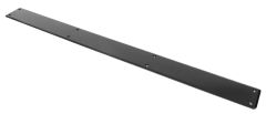 From the Anvil 800mm x 66mm Black Finger Plate | 73180