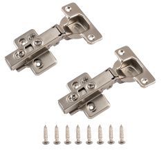Pair Eclipse Full Overlay Clip On Cabinet Hinge (Soft Close) | 99018