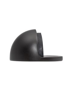 Matt Bronze Oval Floor Mounted Door Stop | AA20MBRZ