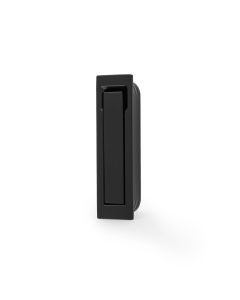 A&W Matt Black Square Sliding Door Edge Flush Pull  | AW990BL