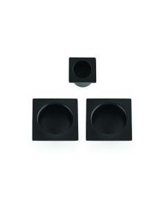 A&W Black Square Sliding Door Pull Kit  | AW995BL